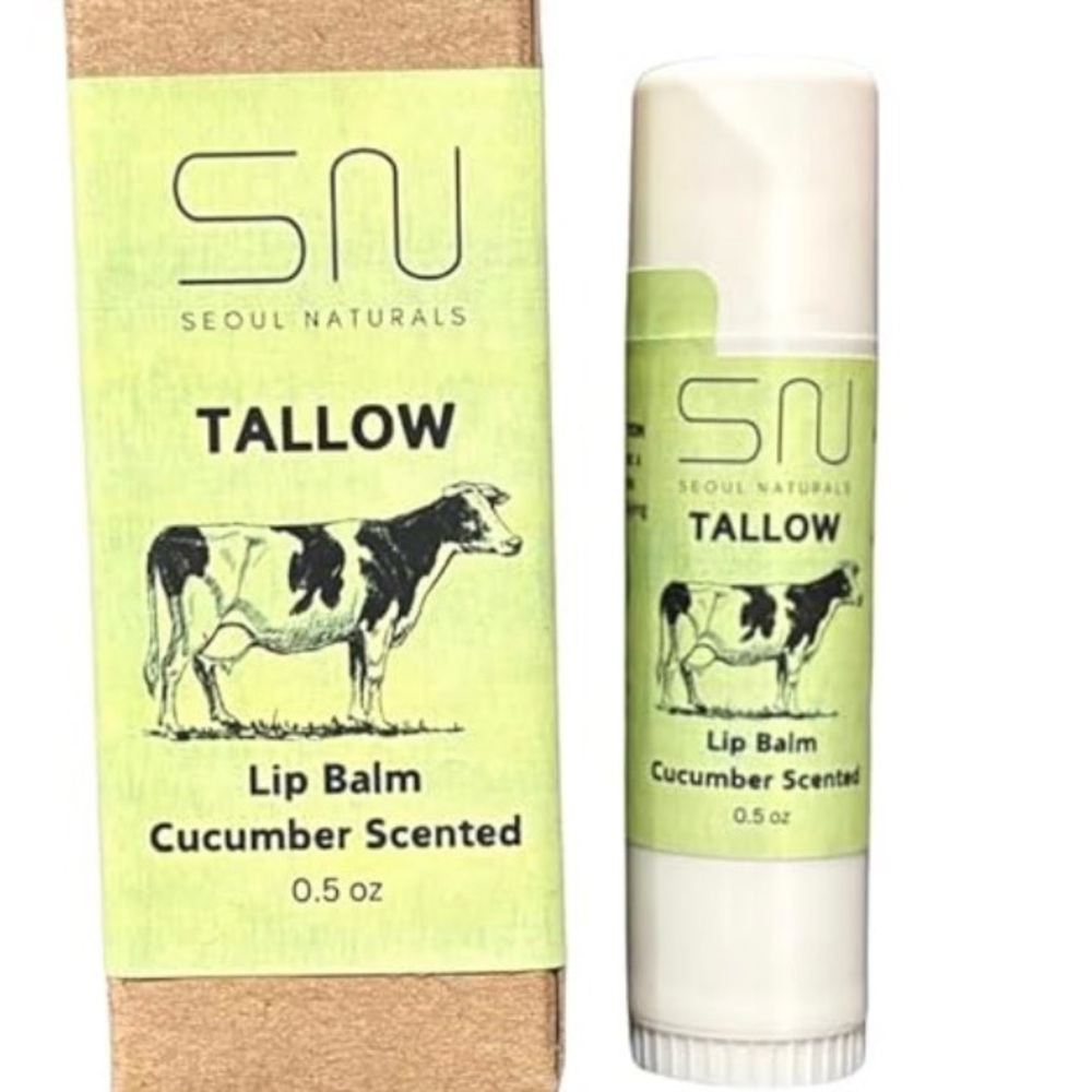 BIG cucumber Tallow Lip Balm - Cream